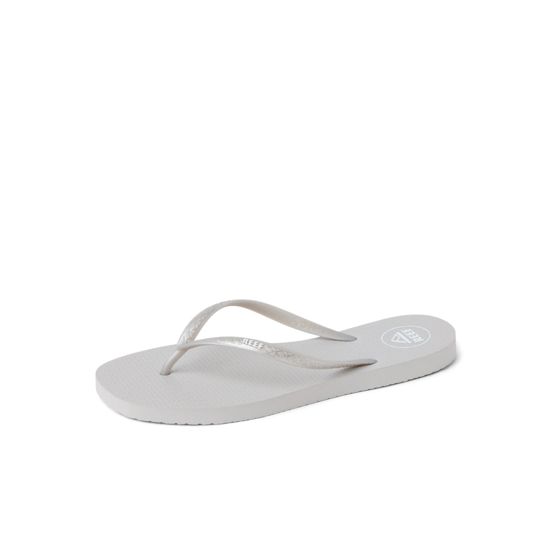Reef Seaside Square Toe Silver Metallic 3