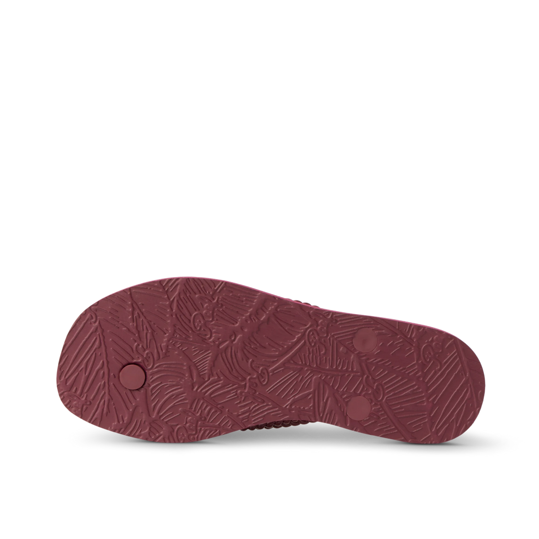 Reef Seaside Twist Square Toe Cabernet Crush 4