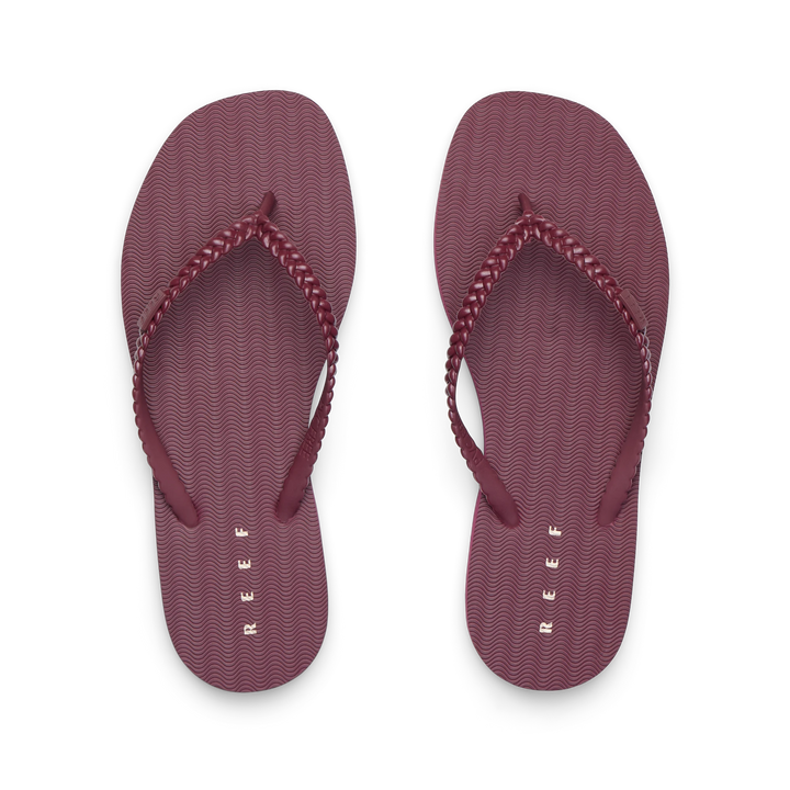 Reef Seaside Twist Square Toe Cabernet Crush thumbnail 1