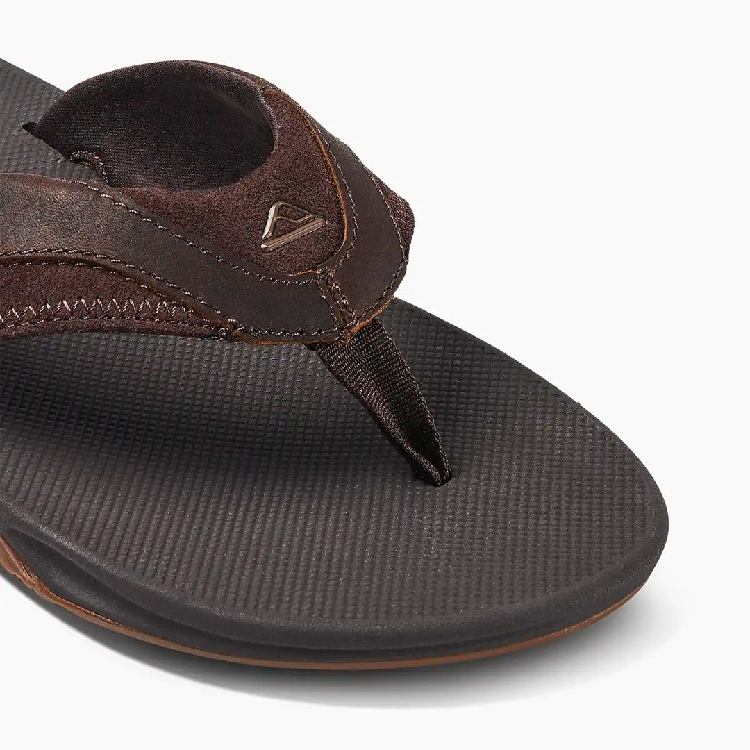 Reef Leather Fanning Dark Brown 6