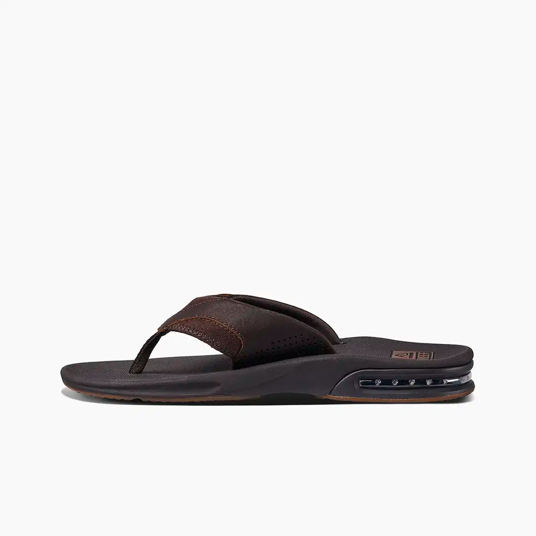 Reef Leather Fanning Dark Brown 3
