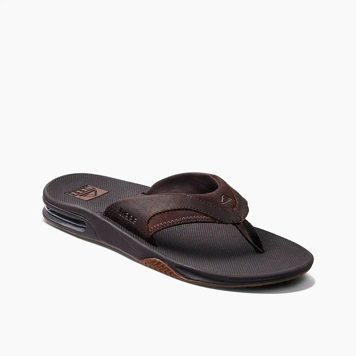 Reef Leather Fanning Dark Brown thumbnail 2