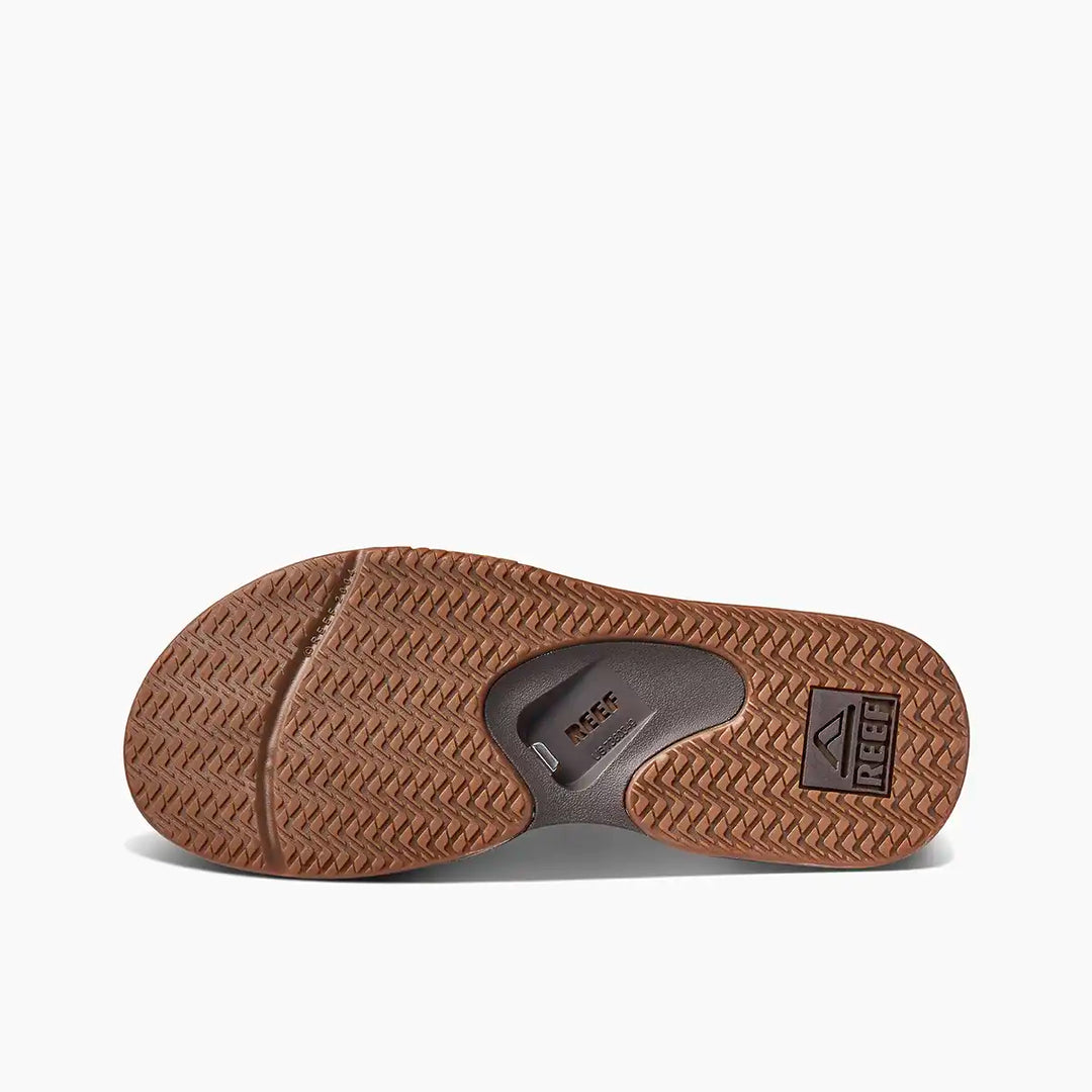 Reef Leather Fanning Dark Brown 4